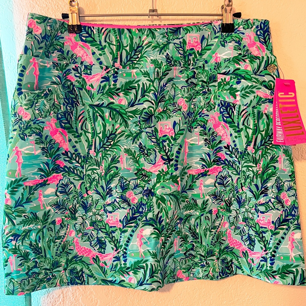 Lilly Pulitzer Luxletic Monica Golf Skort